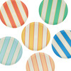 Mixed Stripe Recycled Plastic Small Plates - Party - 1 - thumbnail