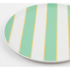 Mixed Stripe Recycled Plastic Large Plates - Party - 3