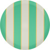 Mixed Stripe Recycled Plastic Small Plates - Party - 4