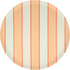 Mixed Stripe Recycled Plastic Large Plates - Party - 6