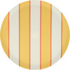 Mixed Stripe Recycled Plastic Small Plates - Party - 5