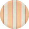 Mixed Stripe Recycled Plastic Small Plates - Party - 6