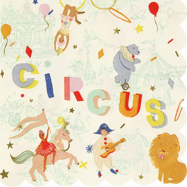 Circus Large Napkins