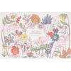 Butterflies & Flowers Coloring Placemats - Party - 1 - thumbnail