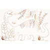 Dinosaurs Coloring Placemats - Party - 4