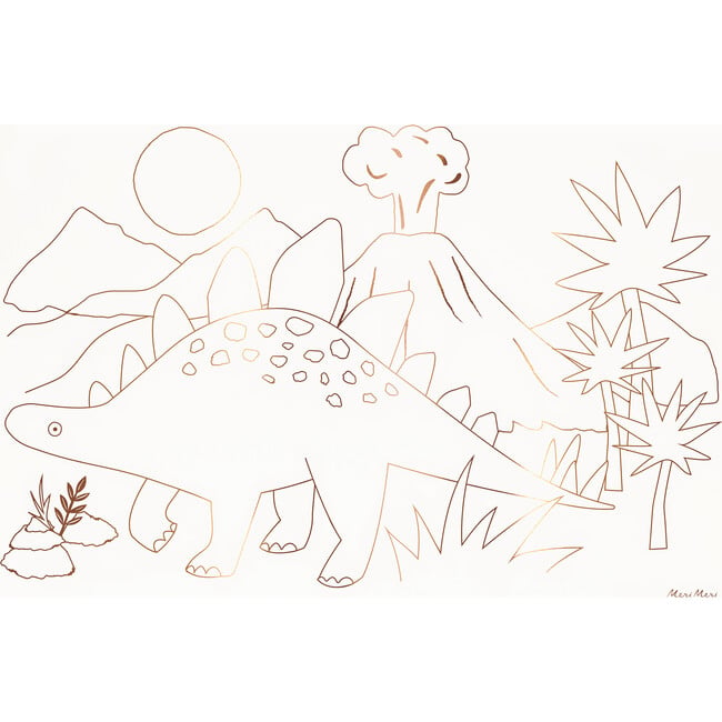 Dinosaurs Coloring Placemats - Party - 5