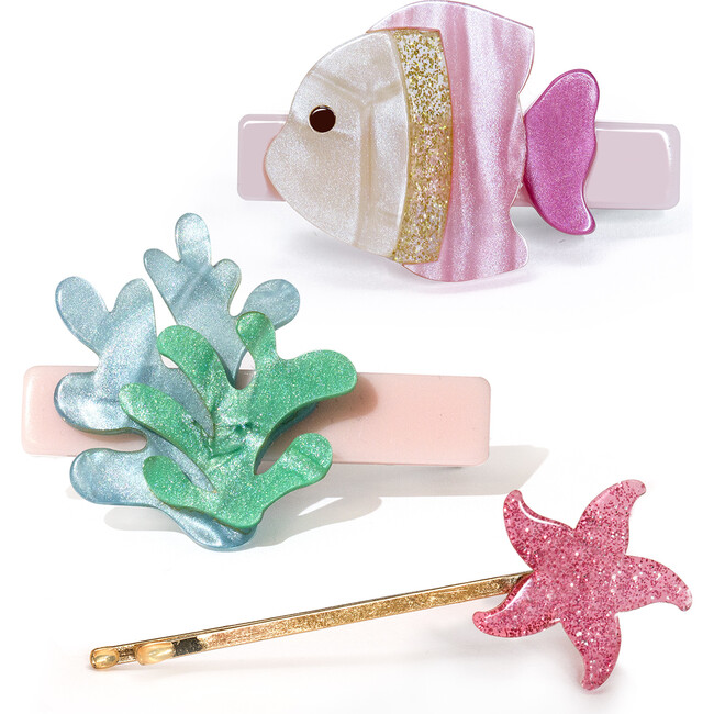 Fish Under The Sea Hair Clips