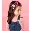 Heart Hair Clips, Pink - Hair Accessories - 2