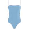 Women's Surfside Blue Seersucker One Piece - One Pieces - 1 - thumbnail