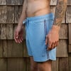 Men's Surfside Blue Boardie - Swim Trunks - 5