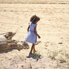 Girls Navy Stripe Sailor Dress - Dresses - 6