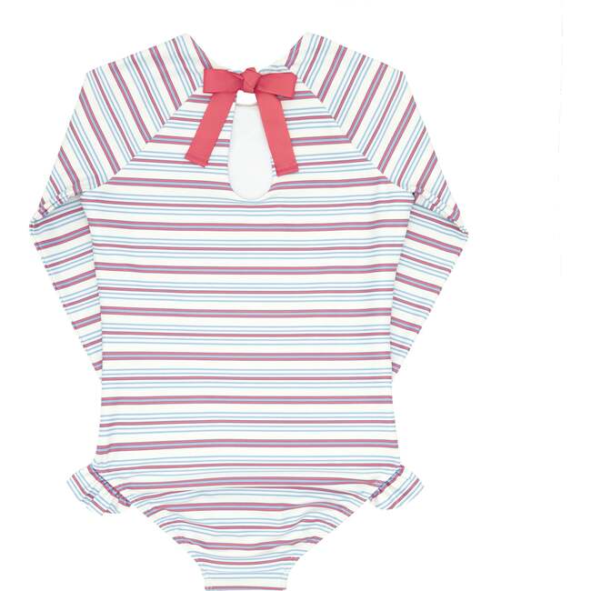 Girls Vintage Stripe Rashguard One Piece - One Pieces - 7