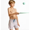 Boys Vintage Stripe Boardie - Swim Trunks - 5