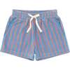 Boys Maritime Stripe French Terry Shorts - Shorts - 1 - thumbnail