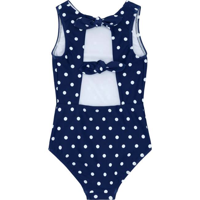 Girls Atlantic Dot Double Bow One Piece - One Pieces - 6