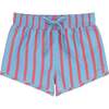 Boys Maritime Stripe Boardie - Swim Trunks - 1 - thumbnail