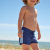 Boys Navy Terry Boardie - Swim Trunks - 5