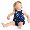 Baby Atlantic Dot Scalloped Bubble Romper - Rompers - 6