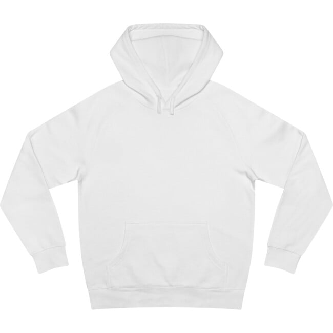 Adult Unisex Stay Gold X Champion Graphic Hoodie, White - Sweatshirts - 2