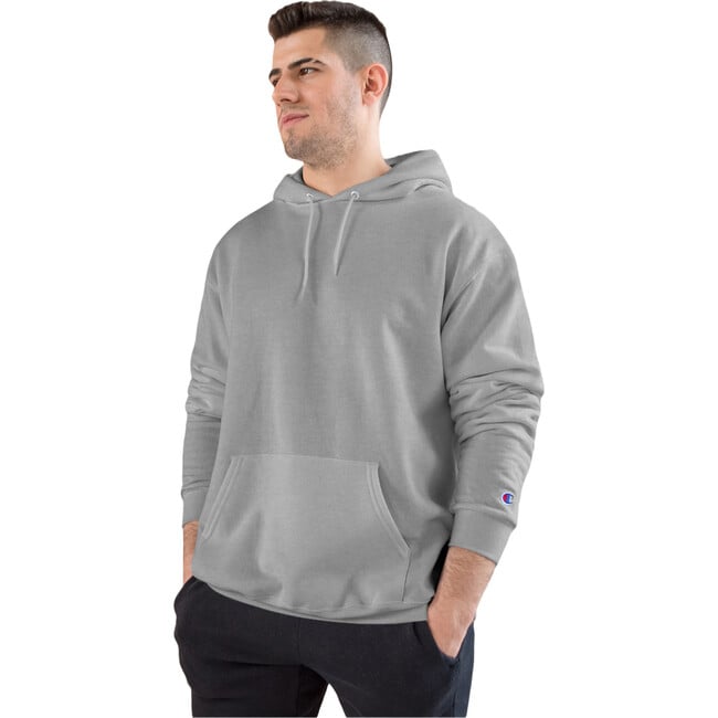 Adult Unisex Stay Gold X Champion Graphic Hoodie, Light Steel - Sweatshirts - 3