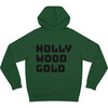 Adult Unisex Hollywood Gold Graphic Hoodie, Forest Green - Sweatshirts - 1 - thumbnail
