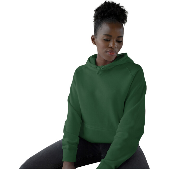 Adult Unisex Hollywood Gold Graphic Hoodie, Forest Green - Sweatshirts - 4