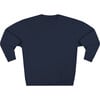 Adult Unisex Hollywood Gold Graphic Crew Neck Sweatshirt, Navy & Gold - Sweatshirts - 2