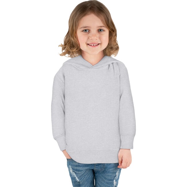 Kids Stay Gold Graphic Hoodie, Heather Grey - Sweatshirts - 4