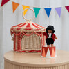 Circus Tent - Basket / Red & Straw - Doll Accessories - 2