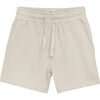 Comfort Fit Drawstring Sweat Shorts, Peyote - Shorts - 1 - thumbnail