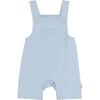 Baby Soft Organic Cotton Overalls, Celestial Blue - Overalls - 1 - thumbnail