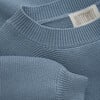 Organic Cotton Crew Neck Pullover, Citadel Blue - Sweaters - 3