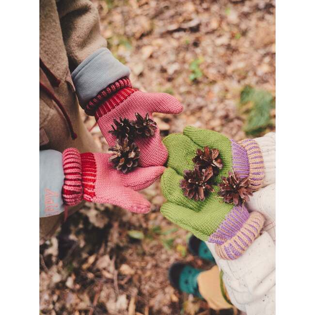 Merino String Mittens, Cherry Frost - Gloves - 2