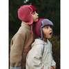 Merino Ribbed Knitted Pilot Cap, Polar Bear - Hats - 3