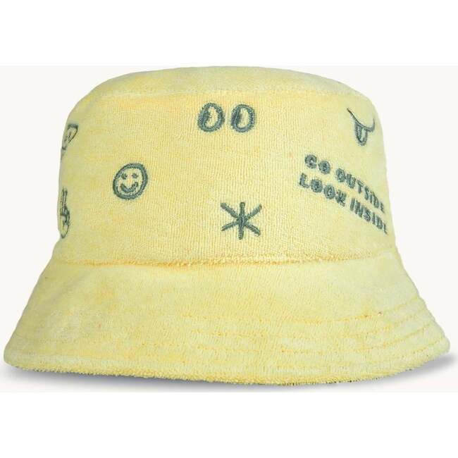 Terry Bucket Short Brim Hat, Melon