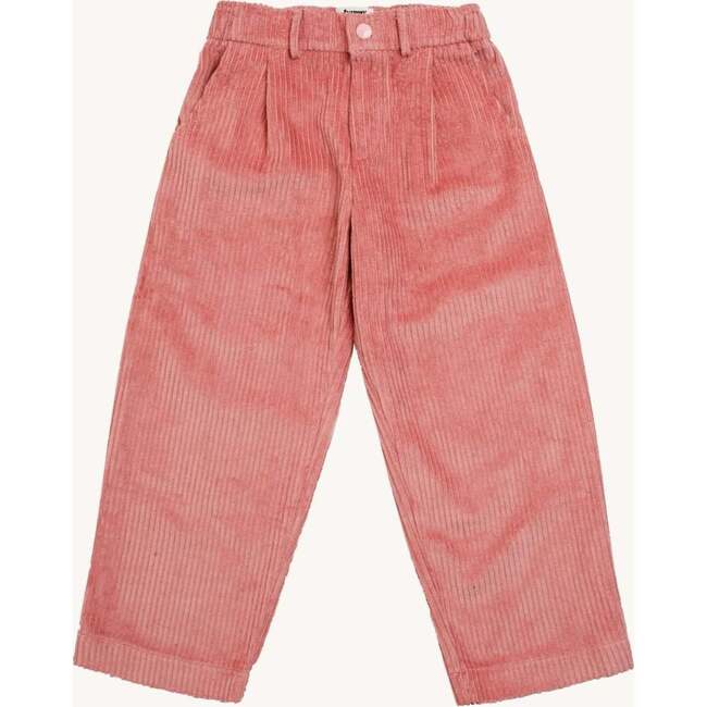 Corduro Baggy Fit Pants, Pink Blush