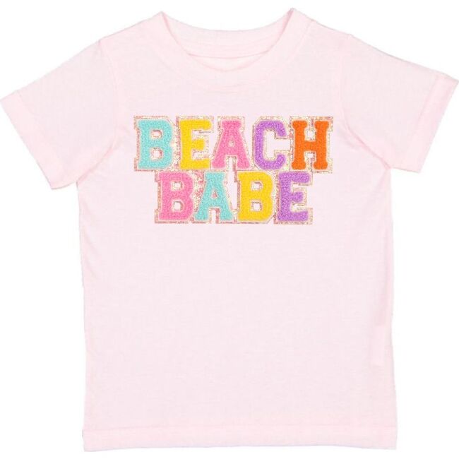 Beach Babe Patch Short Sleeve T-Shirt, Ballet