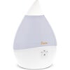 Droplet Ultrasonic Cool Mist Humidifier, White - Humidifiers - 1 - thumbnail