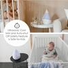 Droplet Ultrasonic Cool Mist Humidifier, White - Humidifiers - 4