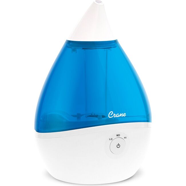 Droplet Ultrasonic Cool Mist Humidifier, Blue
