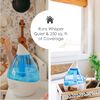 Droplet Ultrasonic Cool Mist Humidifier, Blue - Humidifiers - 5