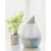 Ultrasonic Cool Mist Drop Shape Humidifier, Grey - Humidifiers - 8