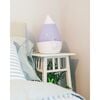 Ultrasonic Cool Mist Drop Shape Humidifier, White - Humidifiers - 8