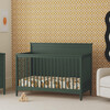 Frem 4-In-1 Convertible Crib, Forest Green - Cribs - 2