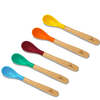 5-Pack Infant Bamboo Spoons, Multi - Tabletop - 1 - thumbnail