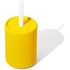 La Petite Silicone Mini Cup, Yellow - Sippy Cups - 1 - thumbnail