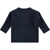 Long Sleeve Henley, Navy - T-Shirts - 2