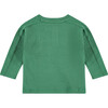 Long Sleeve Henley, Green - T-Shirts - 2