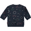 Outer Space Print Sweatshirt, Print - Sweatshirts - 2