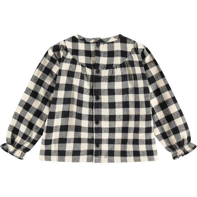 Gingham Blouse, Checked - Blouses - 2